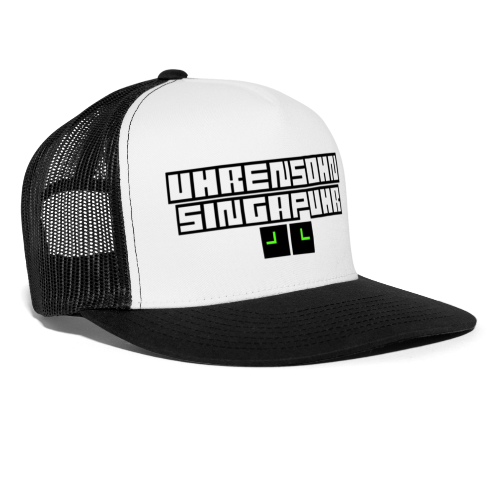 MeshCap - USC - "SINGAPUHR" - white/black