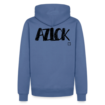 HOODIE AZLCK - stone blue