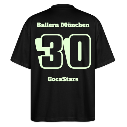 T-Shirt OS 200 g/m² - DTC - GLOWY_30MÜNCHEN - black