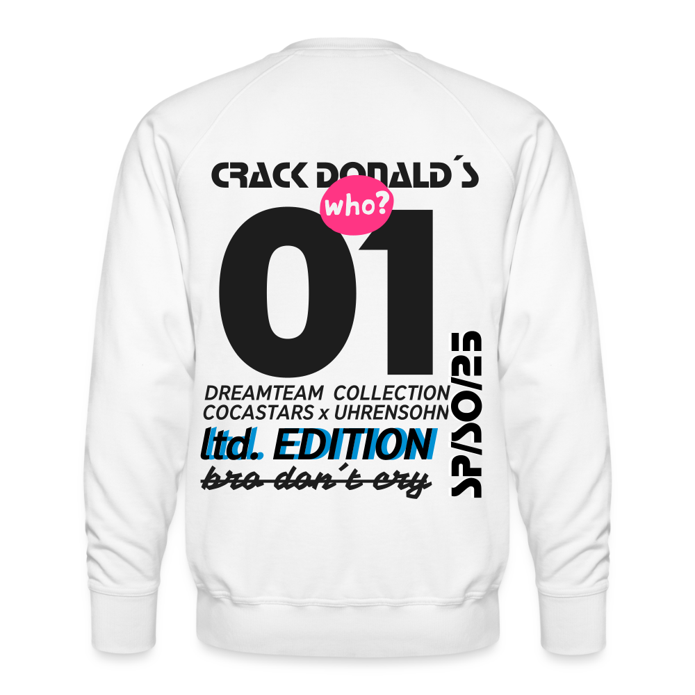 SWEATER 235g/m² - DTC SPECIAL_01CRACK - white