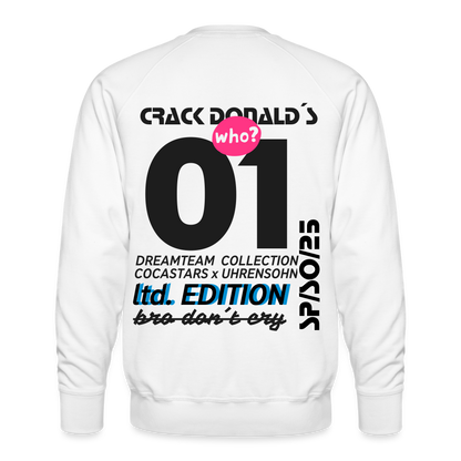 SWEATER 235g/m² - DTC SPECIAL_01CRACK - white
