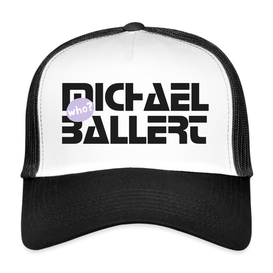 MESHCAP - UNISEX - DTC WHO?_13MICHAEL - white/black