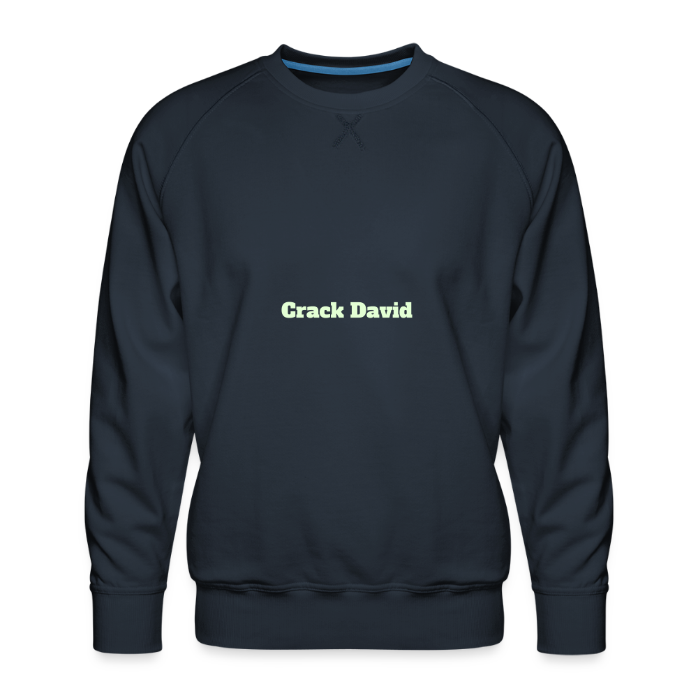 M.P. Sweatshirt - DTG - 02CrackDavid - navy