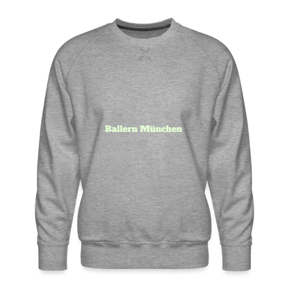 M.P. Sweatshirt - DTG - 30BALLERNMÜNCHEN30 - heather grey