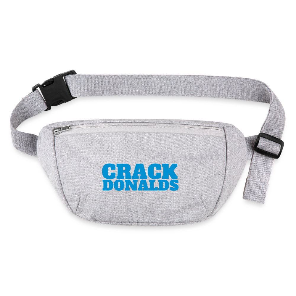RECYCLED HIP BAG DTC_01 - heather grey