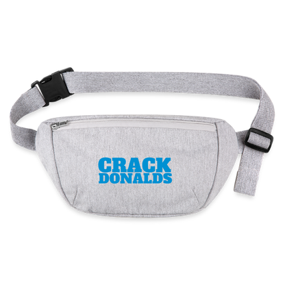 RECYCLED HIP BAG DTC_01 - heather grey