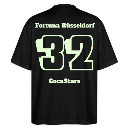 T-Shirt OS 200 g/m² - DTC - GLOWY_32RÜSSELDORF - black
