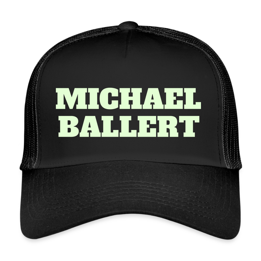 MESHCAP - UNISEX - DTC GLOWY_13MICHAEL - black/black
