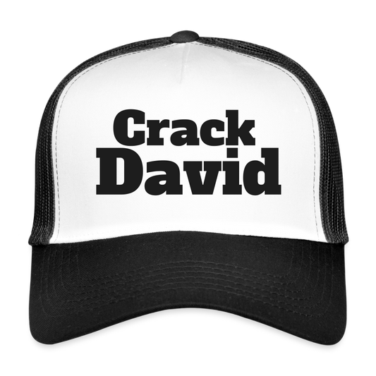 MESHCAP - UNISEX - DTC BLACKY_01DAVID - white/black