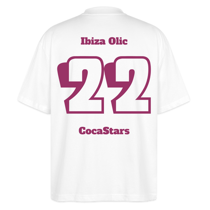 T-Shirt OS 200 g/m² - DTC - CHERRY_22IBIZA - white