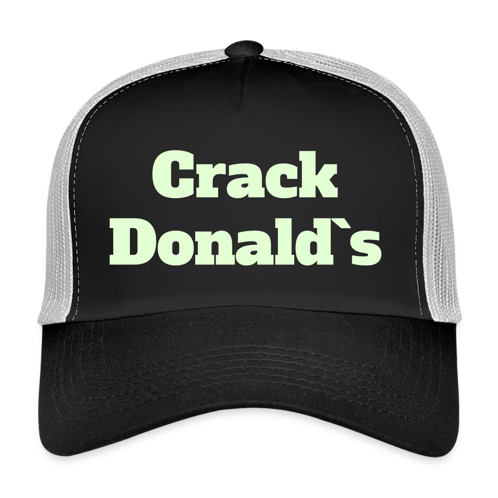 MESHCAP - UNISEX - DTC GLOWY_01CRACK - black/stone grey