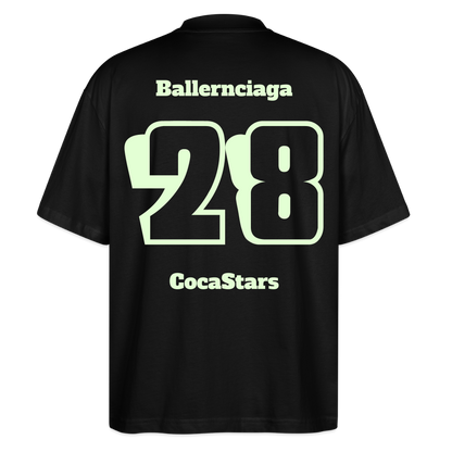 T-Shirt OS 200 g/m² - DTC - GLOWY_28BALLERN - black