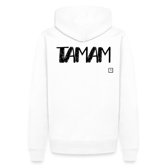 HOODIE TAMAM - white