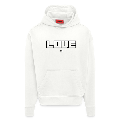 HOODIE US_LOVE - OFF WHITE