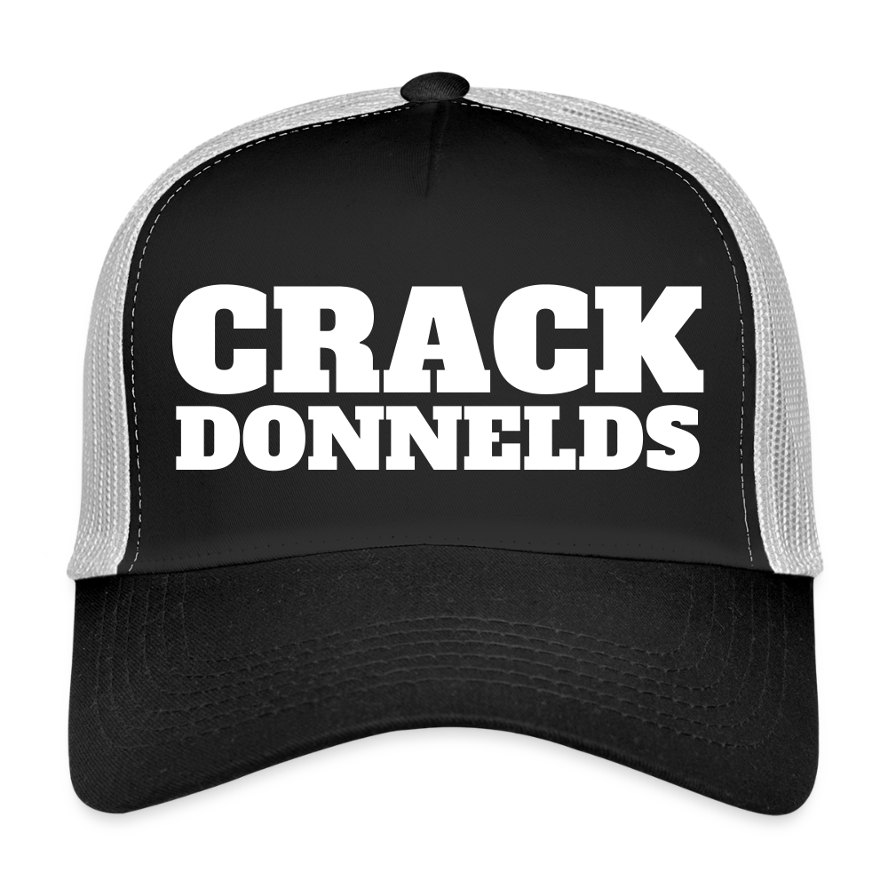 MESHCAP DT_W/CRACK - black/stone grey
