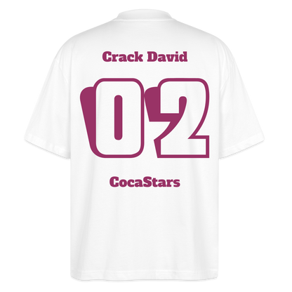 T-Shirt OS 200 g/m² - DTC - CHERRY_02DAVID - white