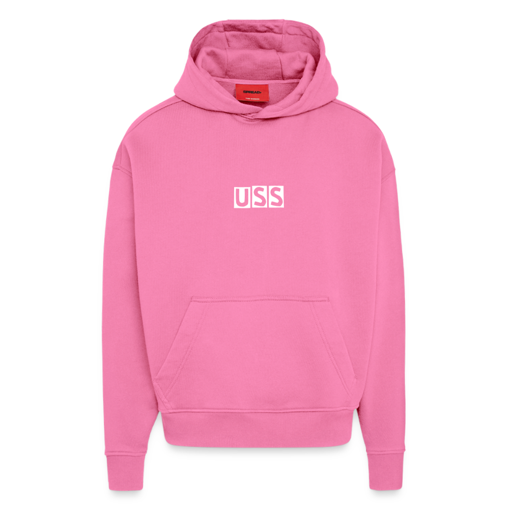 HOODIE W/WHO?MORE3 - AURA PINK