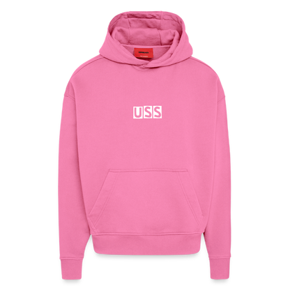 HOODIE W/WHO?MORE3 - AURA PINK