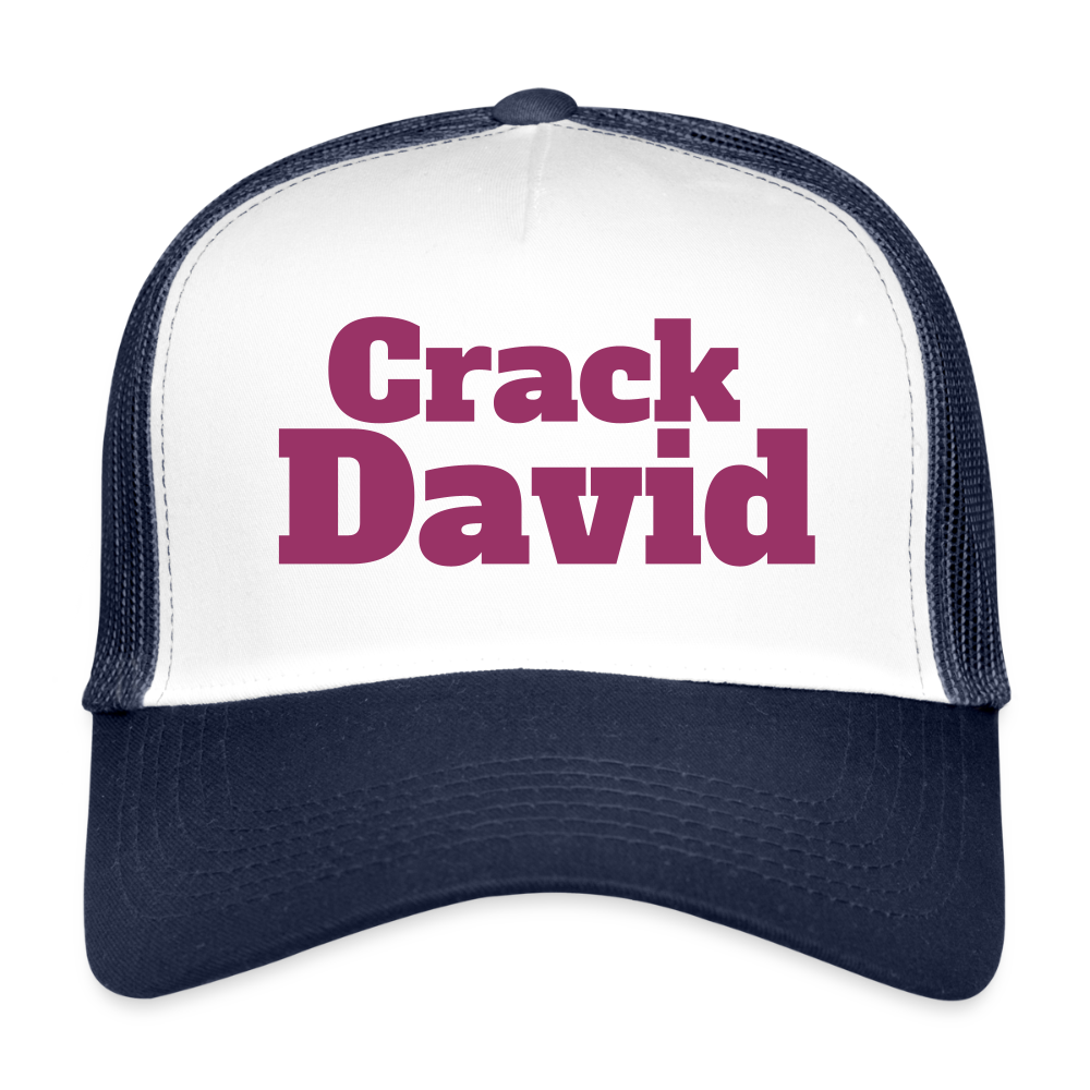 MESHCAP - UNISEX - DTC CHERRY_01DAVID - white/navy