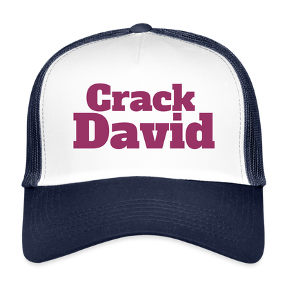 MESHCAP - UNISEX - DTC CHERRY_01DAVID - white/navy