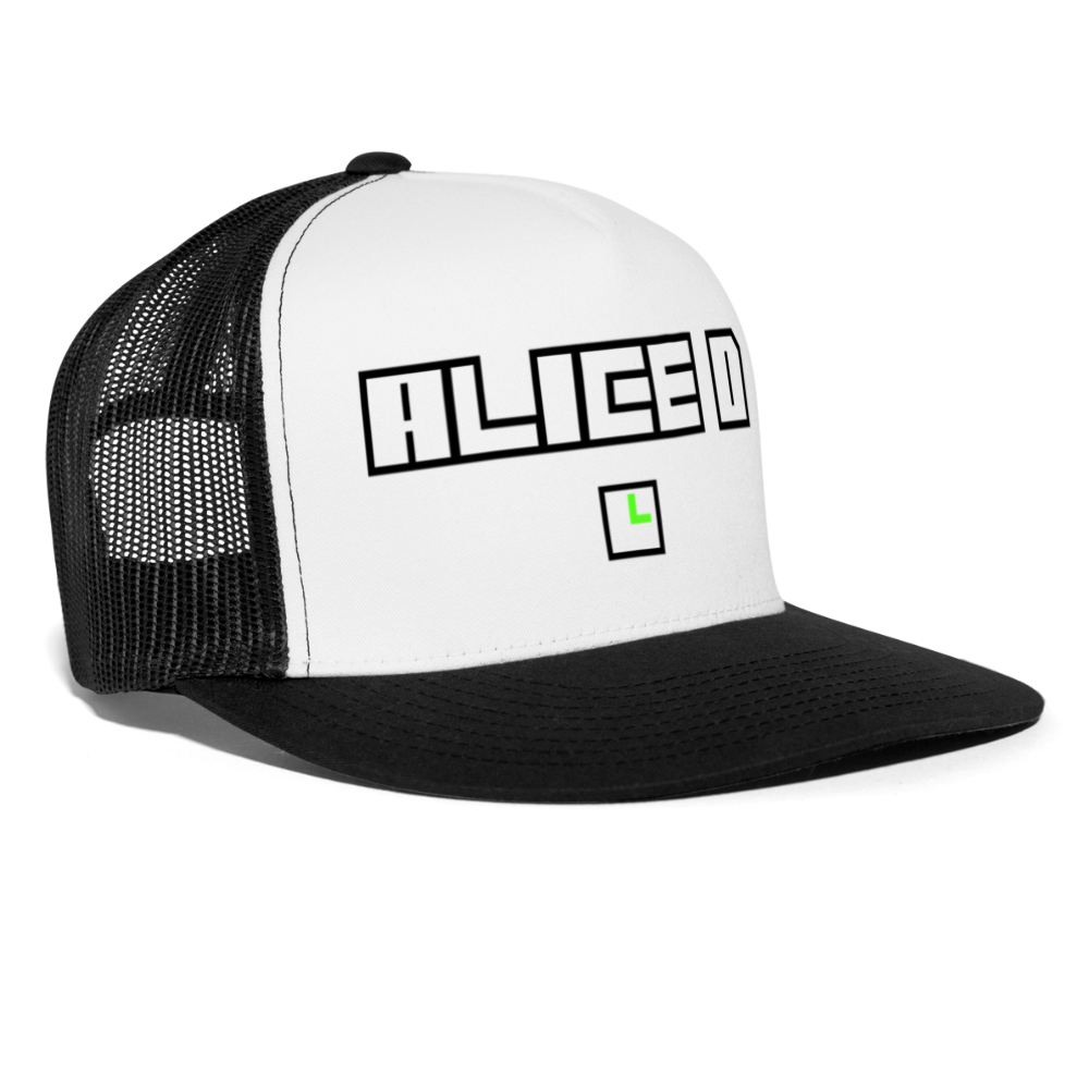 MeshCap - USC - "ALICE-D" - white/black