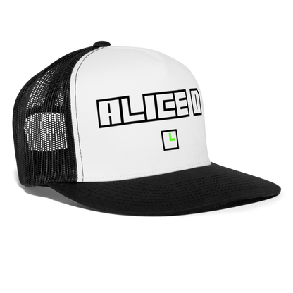 MeshCap - USC - "ALICE-D" - white/black