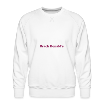M.P. Sweatshirt - DTR - 01CRACKDONALDS01 - white