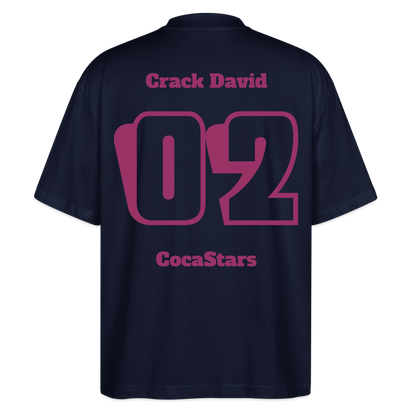 T-Shirt OS 200 g/m² - DTC - CHERRY_02DAVID - navy