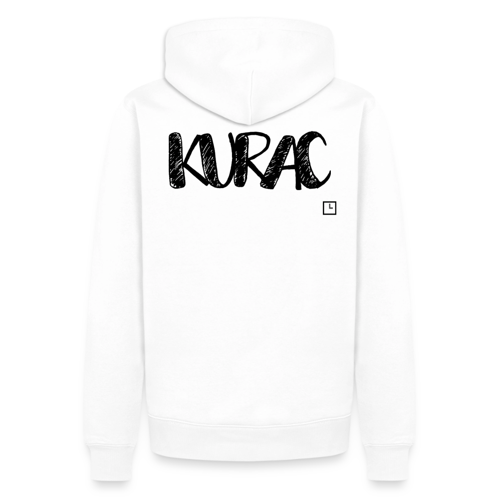 HOODIE KURAC - white