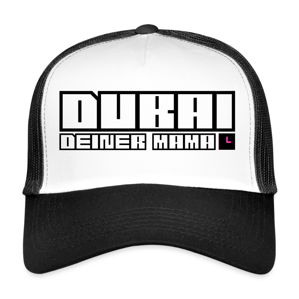 MeshCap - USC - "DUBAI1" - white/black