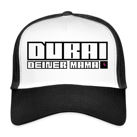 MeshCap - USC - "DUBAI1" - white/black