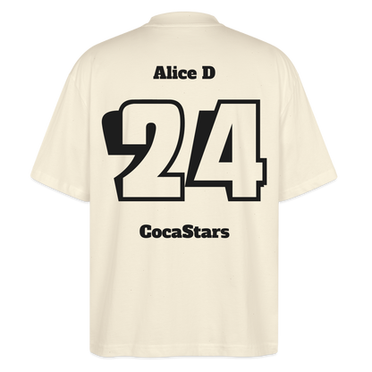 T-Shirt OS 200 g/m² - DTC - BLACKY_24ALICE - natural raw