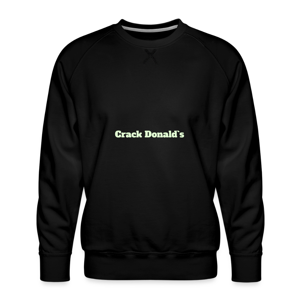 M.P. Sweatshirt - DTG - 01CrackDonalds01 - black