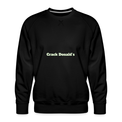 M.P. Sweatshirt - DTG - 01CrackDonalds01 - black