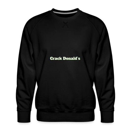 M.P. Sweatshirt - DTG - 01CrackDonalds01 - black