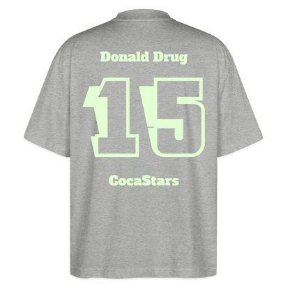 T-Shirt OS 200 g/m² - DTC - GLOWY_15DONALD - heather grey