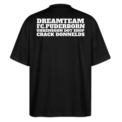 T-SHIRT DT_X/CRACK - black