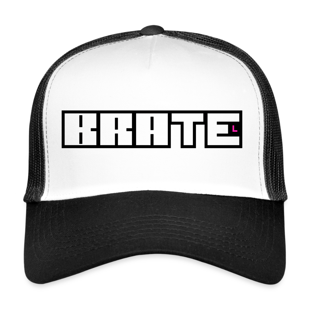 MESHCAP UNISEX INC_"BRATE" - white/black