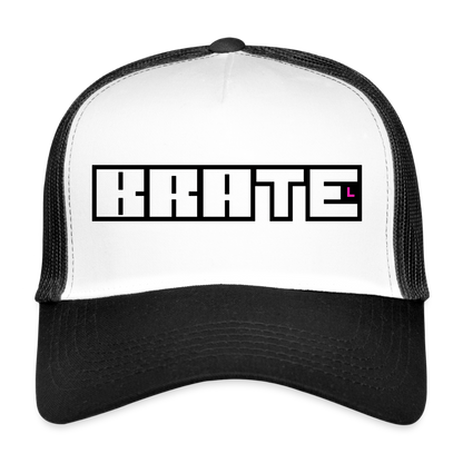 MESHCAP UNISEX INC_"BRATE" - white/black