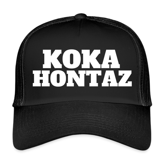 MESHCAP DT_W/KOKA - black/black