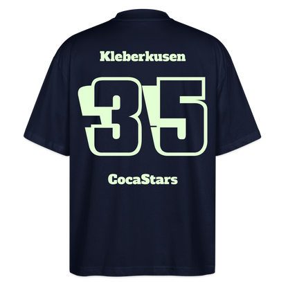 T-Shirt OS 200 g/m² - DTC - GLOWY_35KLEBERKUSEN - navy