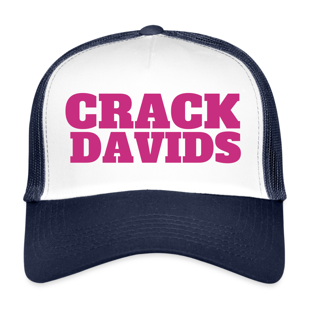 MESHCAP DT_M/DAVIDS - white/navy