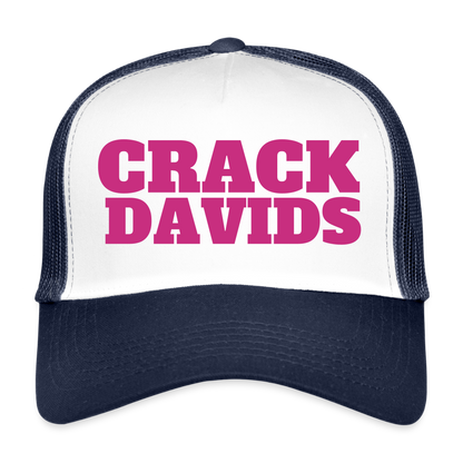 MESHCAP DT_M/DAVIDS - white/navy