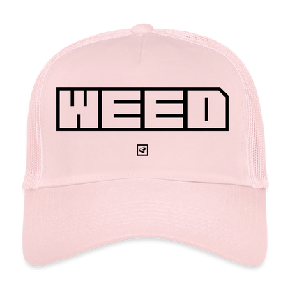 MESHCAP US_WEED - pale pink