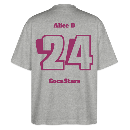 T-Shirt OS 200 g/m² - DTC - CHERRY_24ALICE - heather grey