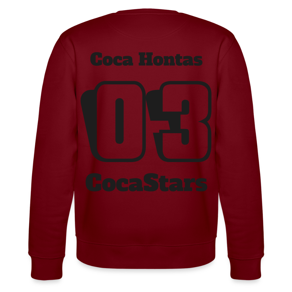 SWEATER 350g/m² DTC_BLACK03 - burgundy