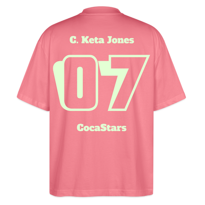 T-Shirt OS 200 g/m² - DTC - GLOWY_07CKJ - pink joy 
