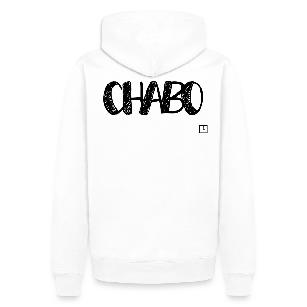 HOODIE CHABO - white