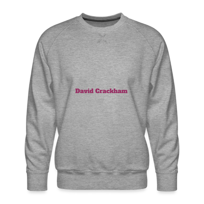 M.P. Sweatshirt - DTR - 16DAVIDCRACKHAM16 - heather grey