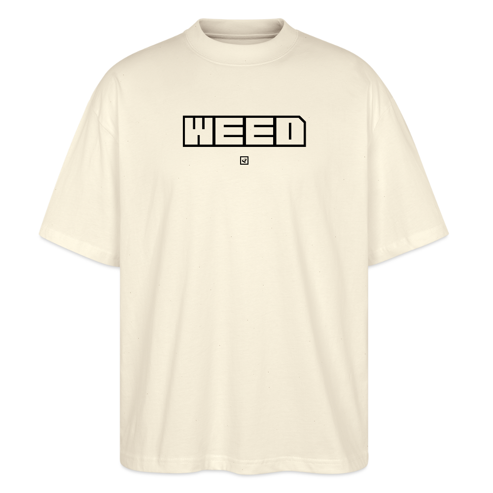 T-SHIRT US_WEED - natural raw